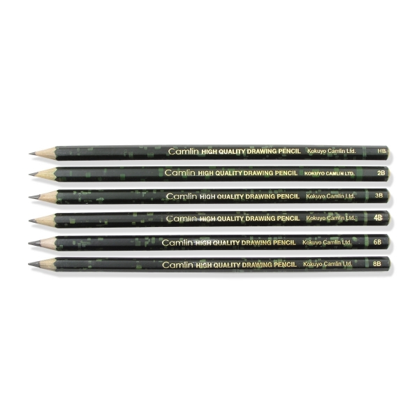 Hindustan Trading Company Camlin Drawing Pencils Set of 6