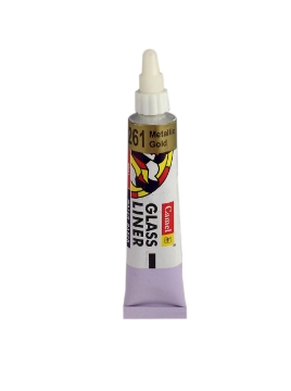 Picture of Camlin Glass Liners 20ml - Metallic Gold (261)