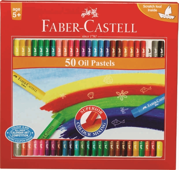  Faber Castell 50 Oil Pastels| Crayons