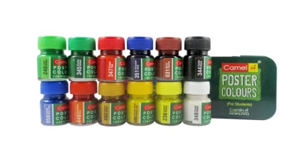 Buy Camlin 10ml 6 Shade Student Poster Color 3806517 Pack of 10 Online  At Price 849