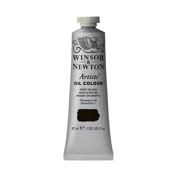 WN Artist Oil Colour SR-1 Ivory Black 37ml (331) 