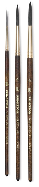 Picture of Princeton Neptune Script Brush - 4750 (Size 1)