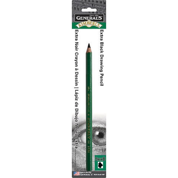Picture of General's Kimberly Extra Black Drawing Pencil
