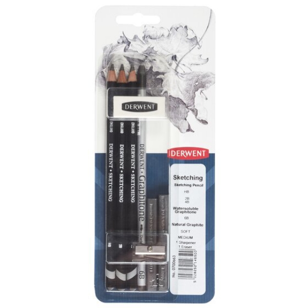 htconline.in| Derwent Sketching Pencil - Set of 8