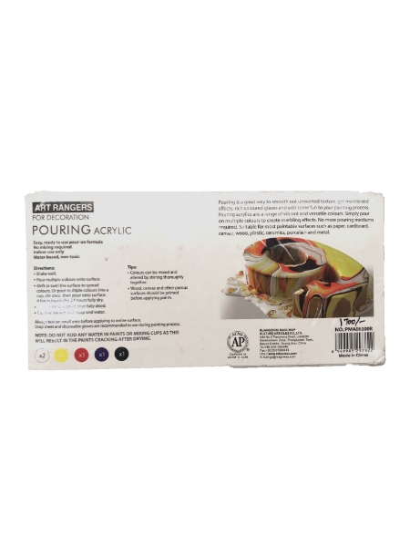 Picture of Art Range Pouring Acrylic Basic colours Set