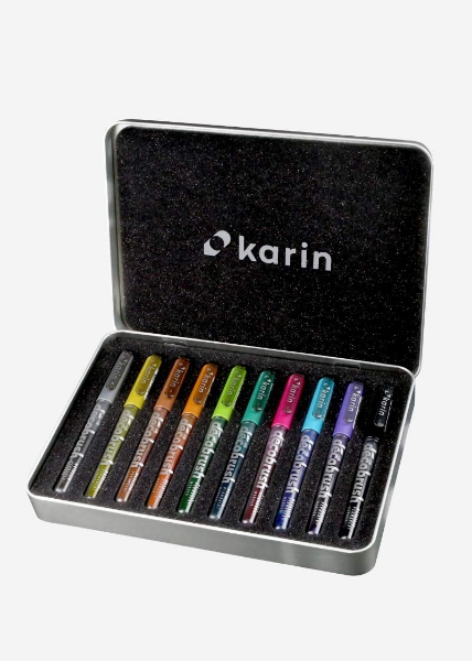 Picture of Karin Deco Brush Metallic 10 Colours Set