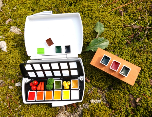 Picture of Mijello Mission Gold Triple Pans Watercolour Art - Set of 12 (MPW-1212)