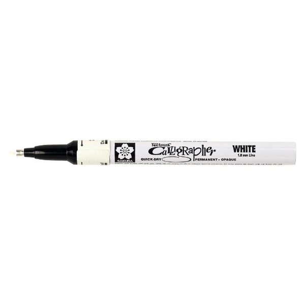 Picture of Sakura Calligrapher Pen Touch - 1.8mm (White)