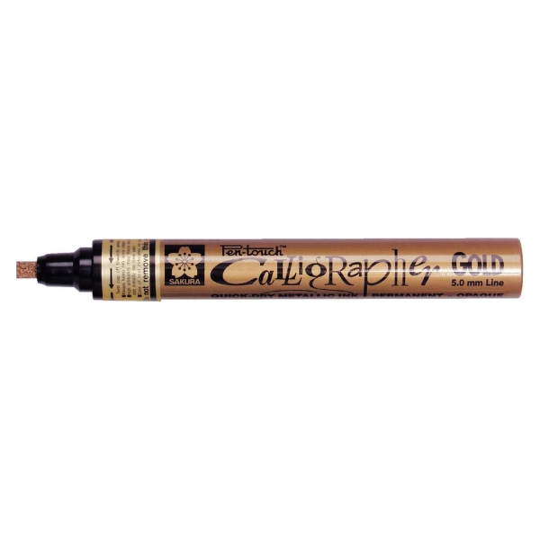 Picture of Sakura Calligrapher Pen - Gold/Oro (5.0mm)