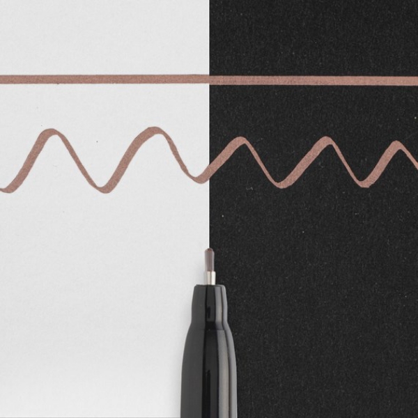 Picture of Sakura Calligrapher Pen Touch Marker - 1.8mm (Copper)