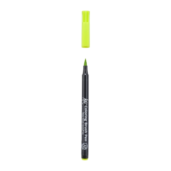 Picture of Sakura Koi Coloring Brush Pen - Yellow Green (27)