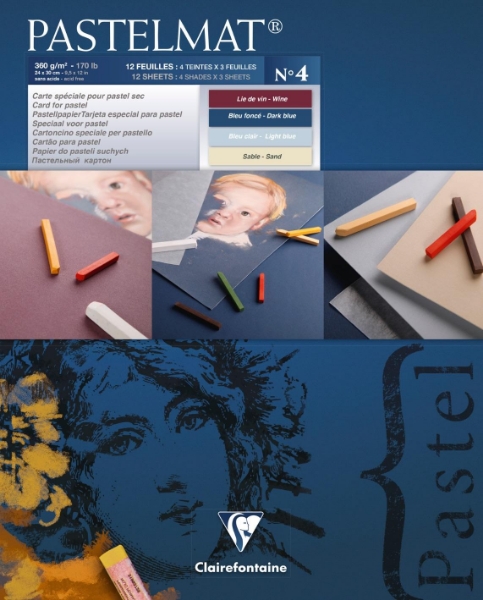 Picture of CLAIRFONTAINE PASTELMAT ASSORTED N04 360GSM 