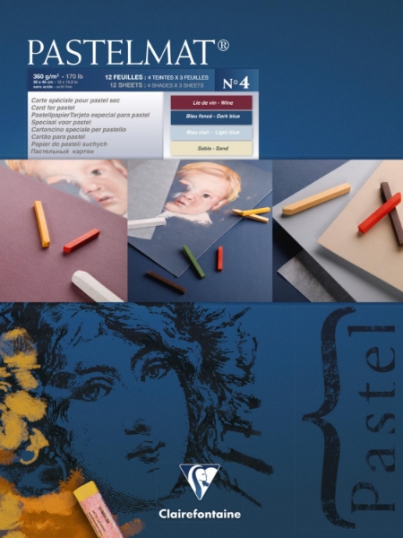 Picture of CLAIRFONTAINE PASTELMAT ASSORTED N04 360GSM 