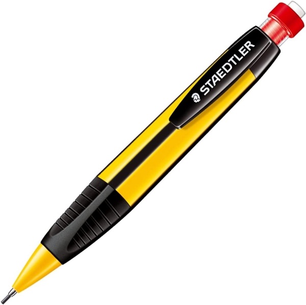 Picture of Staedtler Noris Mechanical Pencil - 1.3mm + HB Lead (Black and Yellow Body)