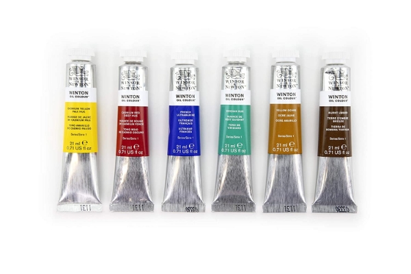 Picture of Winsor & Newton Winton Oil Colour Tube - Set of 6 (21ml)