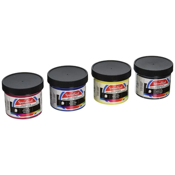 Picture of Speedball Acrylic Screen Printing Starter - Set of 4