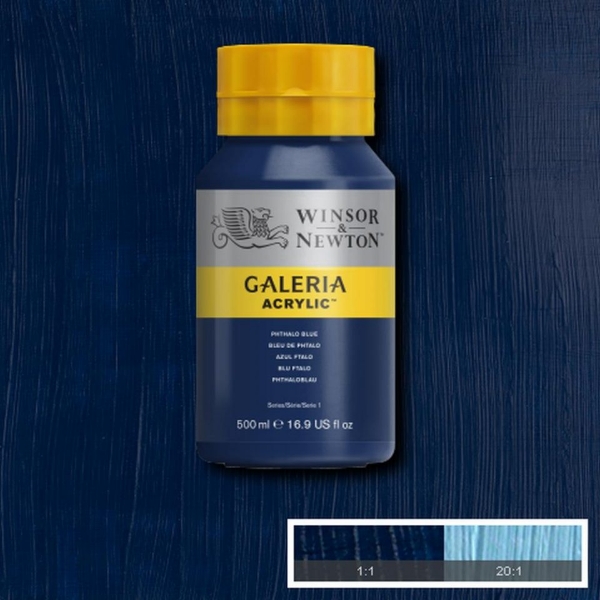Picture of Winsor & Newton Galeria Acrylic Colour - Phthalo Blue