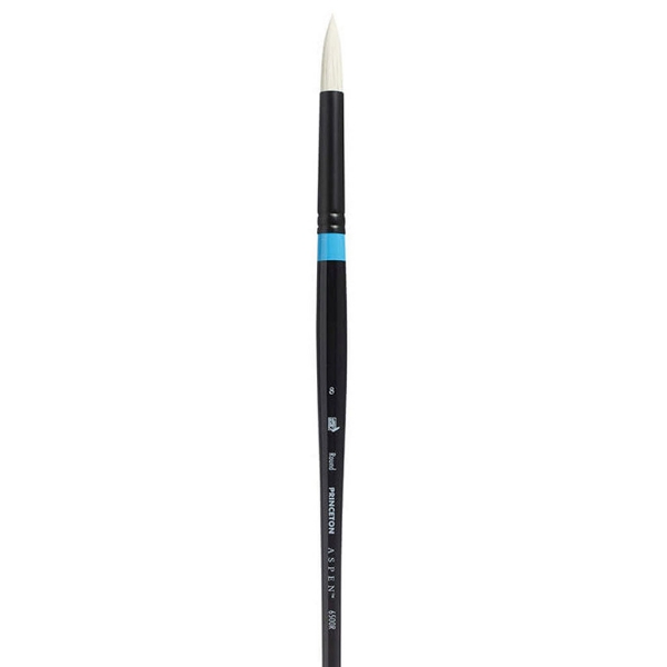 Picture of Princeton Aspen Long Handle Round Brush - 6500R (Size 8)