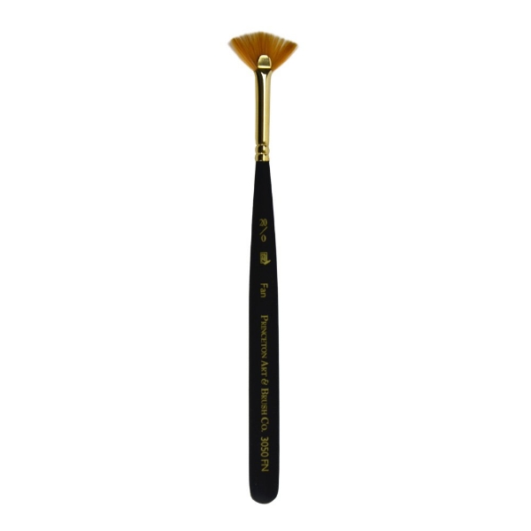 Picture of Princeton Mini-Detailer Synthetic Fan Brush - 3050FN200 (Size 20/0)