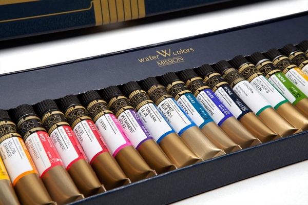 Picture of Mijello Mission Gold Artist Watercolour - Set of 24 (7ml) MWC-7024