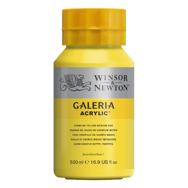 Picture of Winsor & Newton Galeria Acrylic Colour - Cadmium Yellow Medium Hue