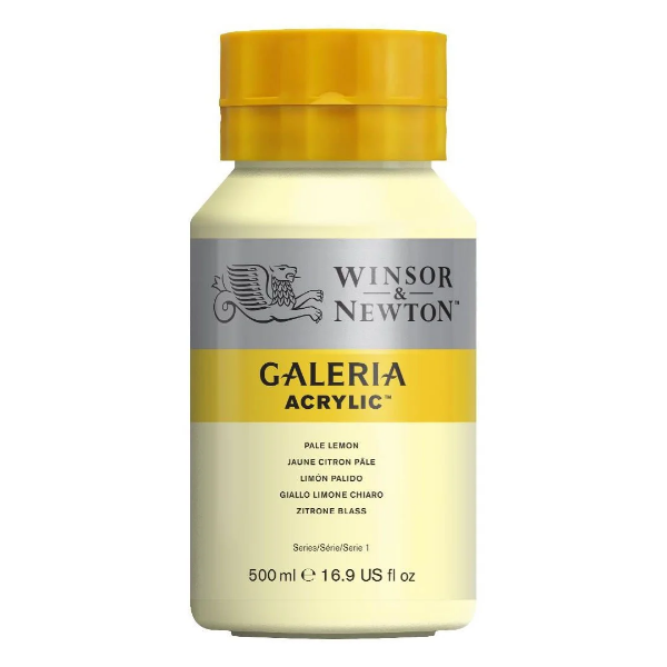 Picture of Winsor & Newton Galeria Acrylic Colour - Pale Lemon