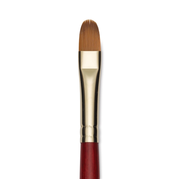 Picture of Princeton Heritage Synthetic Long Handle Filbert Brush - 4000FB (Size 12) 