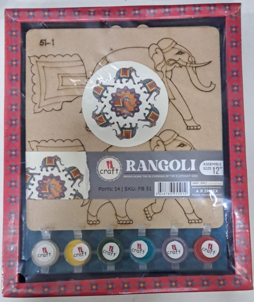 Picture of I Craft Festive DIY Rangoli Kit