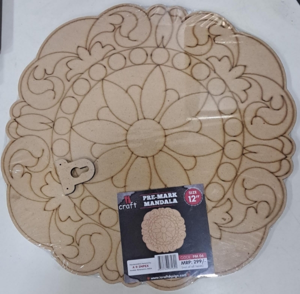 Picture of I Craft Pre-Mark Mandala - Size 12"