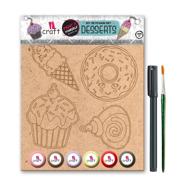 Picture of i Craft DIY Keychain Set 
