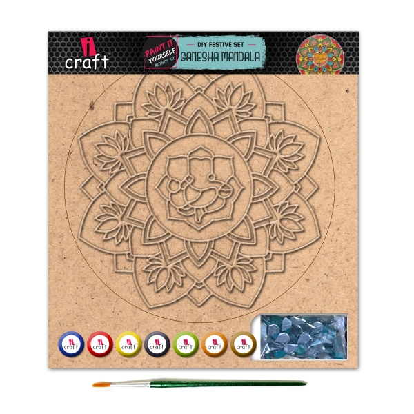 Picture of i Craft DIY Festive Mandala Art Set