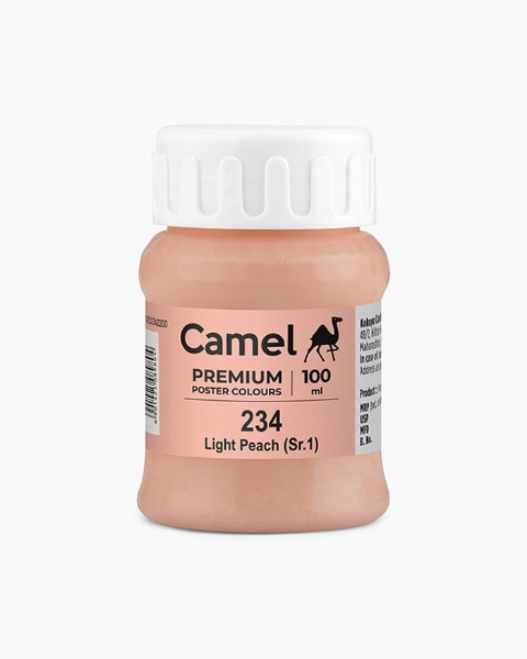 Picture of Camlin Poster Colour - SR1 100ml Light Peach (234)