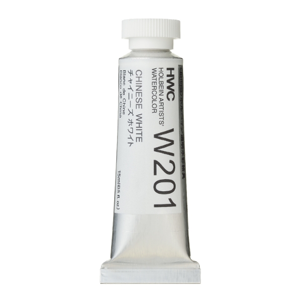 Picture of Holbein AWC Chinese White A 15ml (W201)                                                                                                                                                                                                                                                                                                                                                                         