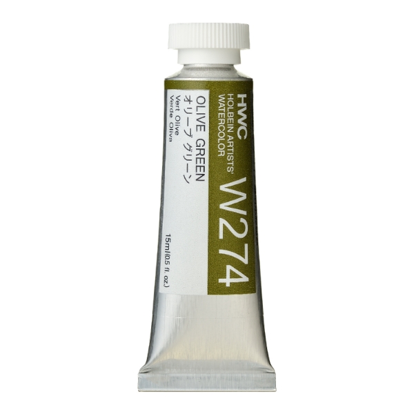 Picture of HOLBEIN AWC OLIVE GREEN A 15ML (W274)                                                                                                                                                                                                                                                                                                                                                                           