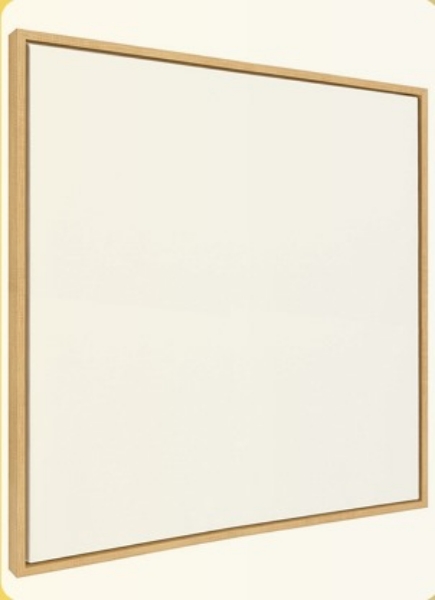 Picture of Hindustan Floating Canvas   - White 