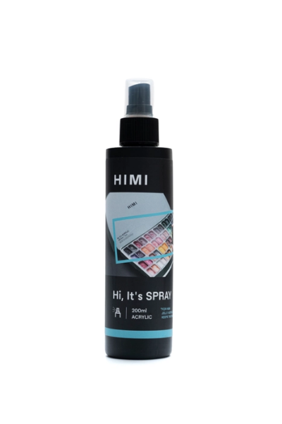 Picture of MIYA HIMI ACRYLIC SPRAY 200ML-BLACK