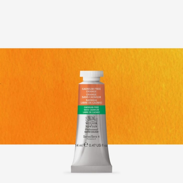 Picture of Winsor & Newton Professional Watercolour 14ml - Cadmium Free Orange (SR- 4) 