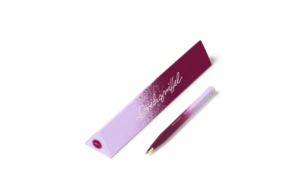 Picture of Leuchtturm Drehgriffel Gradient Port Red/Lilac Ballpoint Pen