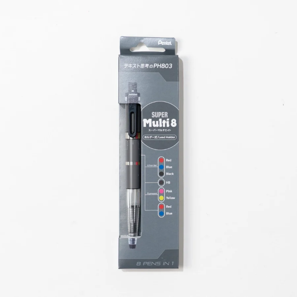 Picture of Pentel Super Multi 8in1 Pen+Pencil - XPH803