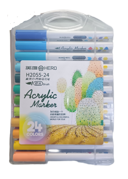 Picture of HERO Acrylic Marker pen Set 24 of H2055 - 24