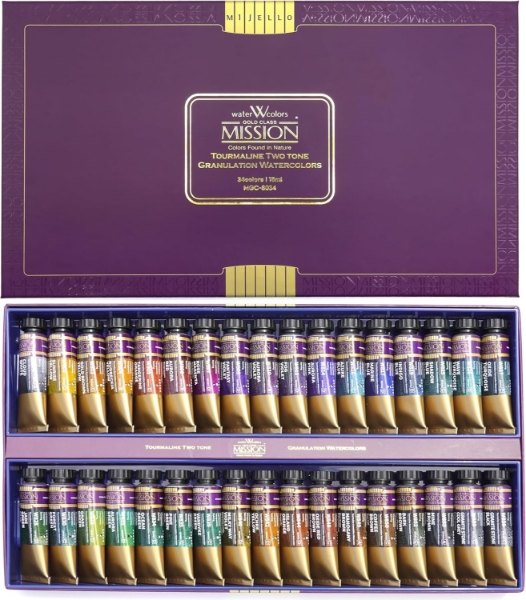 Picture of MIJELLO MISSION TOURMALINE TWO TONE WC SET 34X15ML MGC-8034