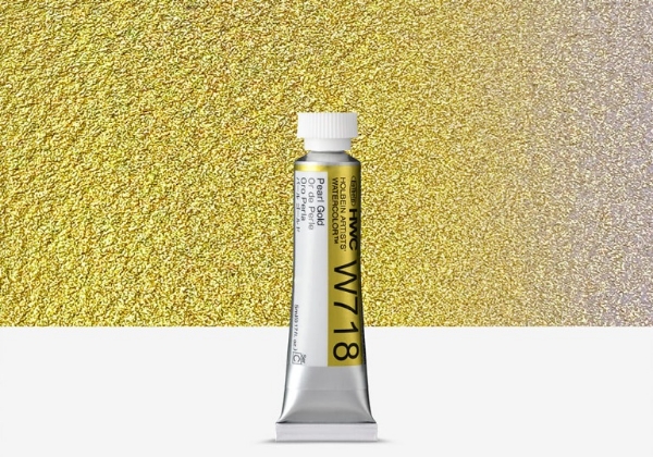 Picture of HOLBEIN AWC 5ML PEARL GOLD C-W718