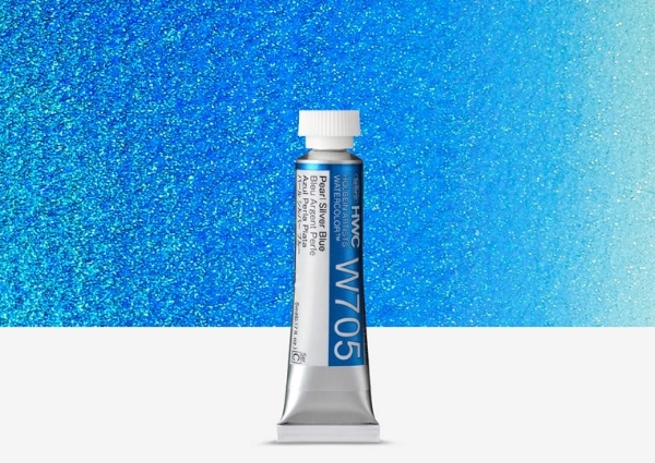 Picture of HOLBEIN AWC 5ML PEARL SILVER BLUE C-W705
