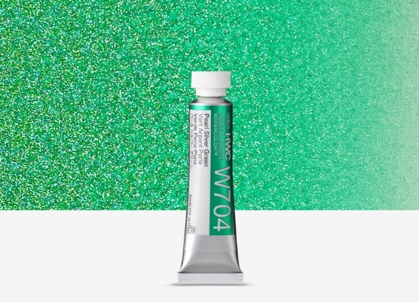 Picture of HOLBEIN AWC 5ML PEARL SILVER GREEN C-W704