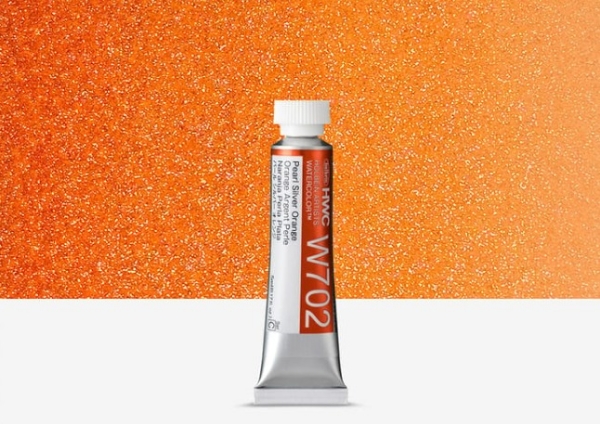 Picture of HOLBEIN AWC 5ML PEARL SILVER ORANGE C-W702