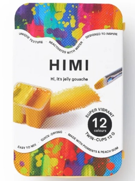 Picture of MIYA HIMI GOUCAHE TWIN CUP SUPER VIBRANT 12X12GM-TST229